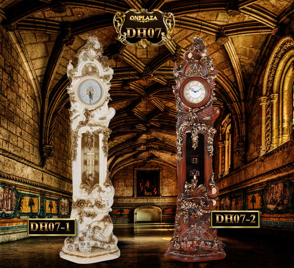 Đồng hồ cây DH07 tân cổ điển phong cách châu Âu